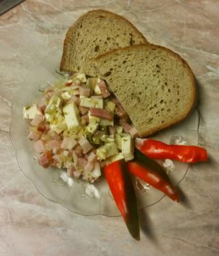 Fotka uživatele Tomik31 k receptu Hermelínový salát
