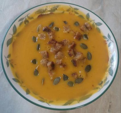 Fotka uživatele Tomik31 k receptu Dýňová polévka