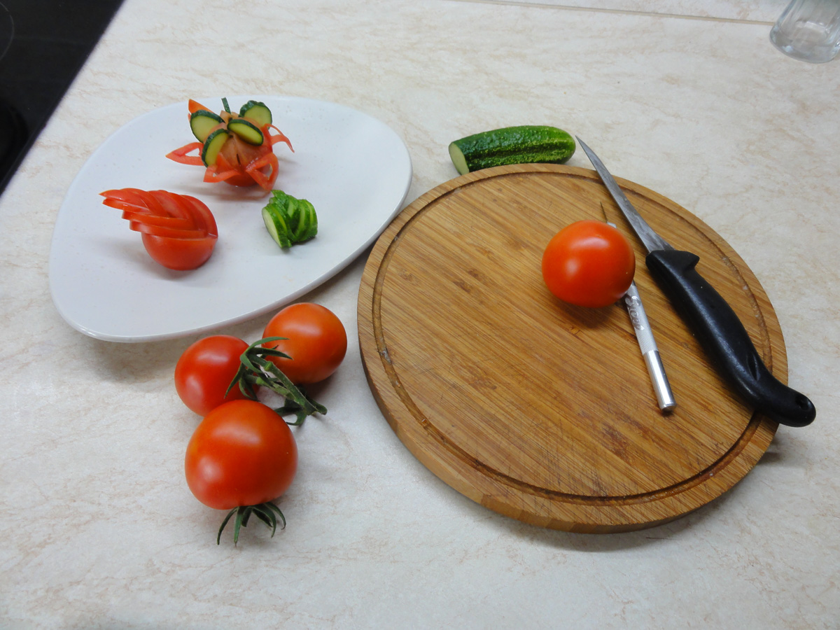 Ozdoby z rajčat
