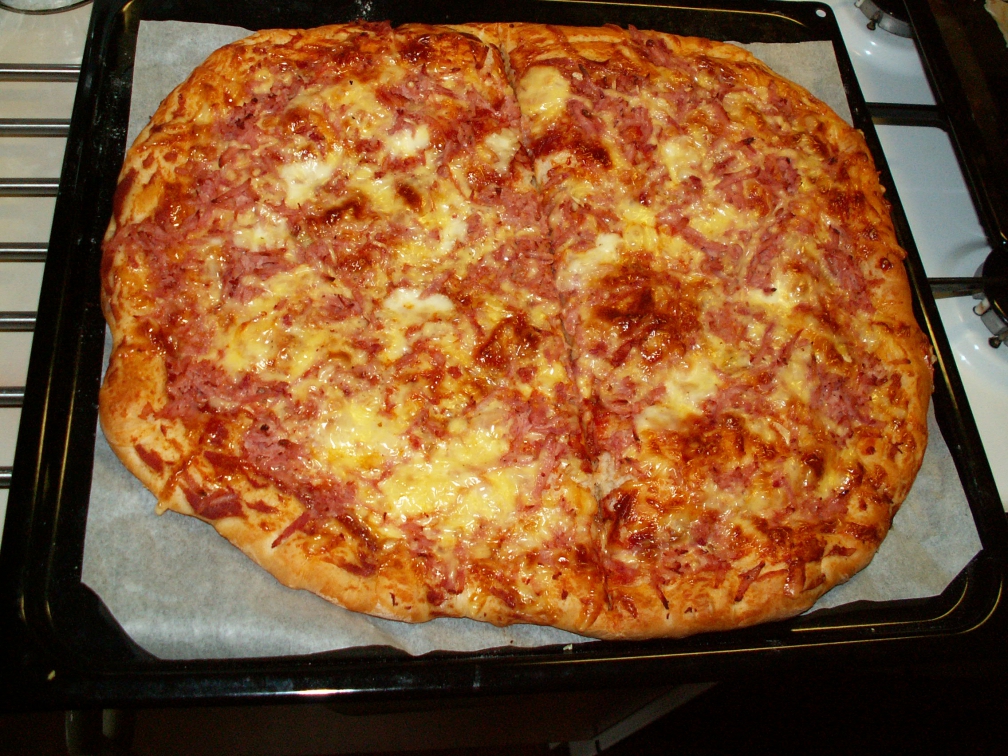 Fotka uživatele akrim k receptu Pizza s kuřecím masem a mozzarelou