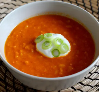 Fotka uživatele SumíšSumíšek k receptu Rajská polévka s mrkví a rýží